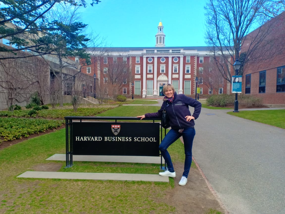 Michelle at Harvard